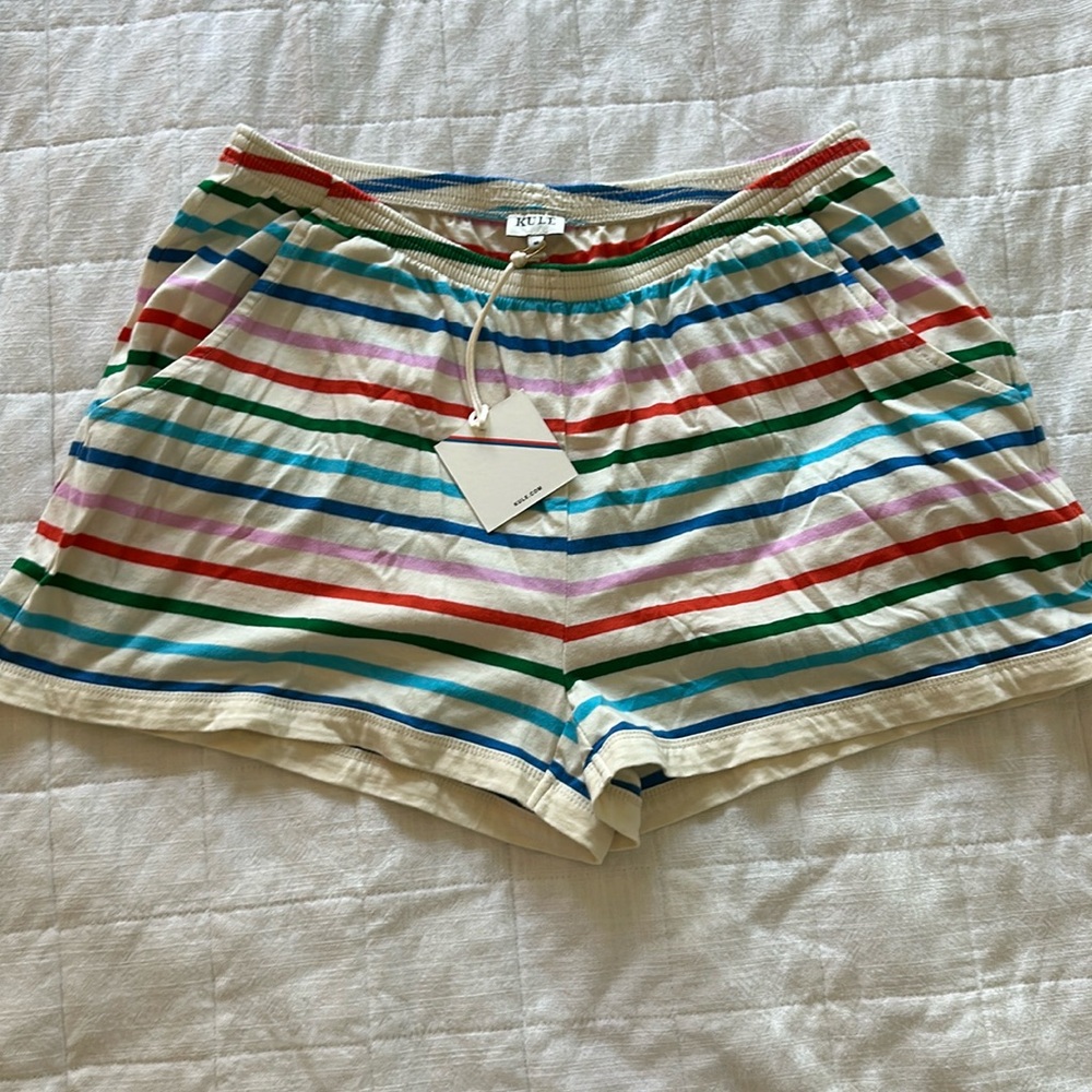 Kule shorts - NWT in Rainbow stripe
